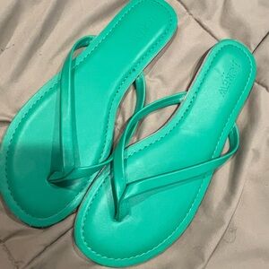 J. Crew Turquoise Sandals